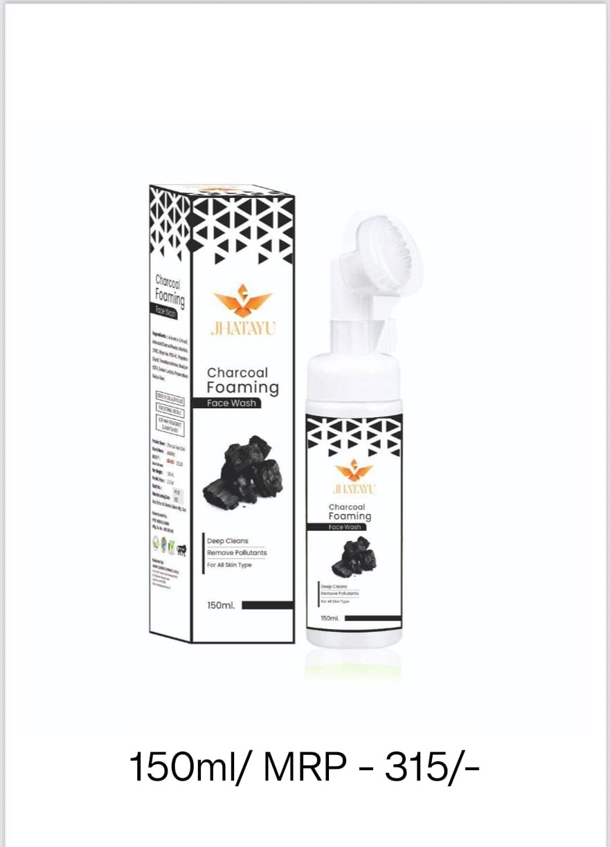 Charcoal Foaming facewash